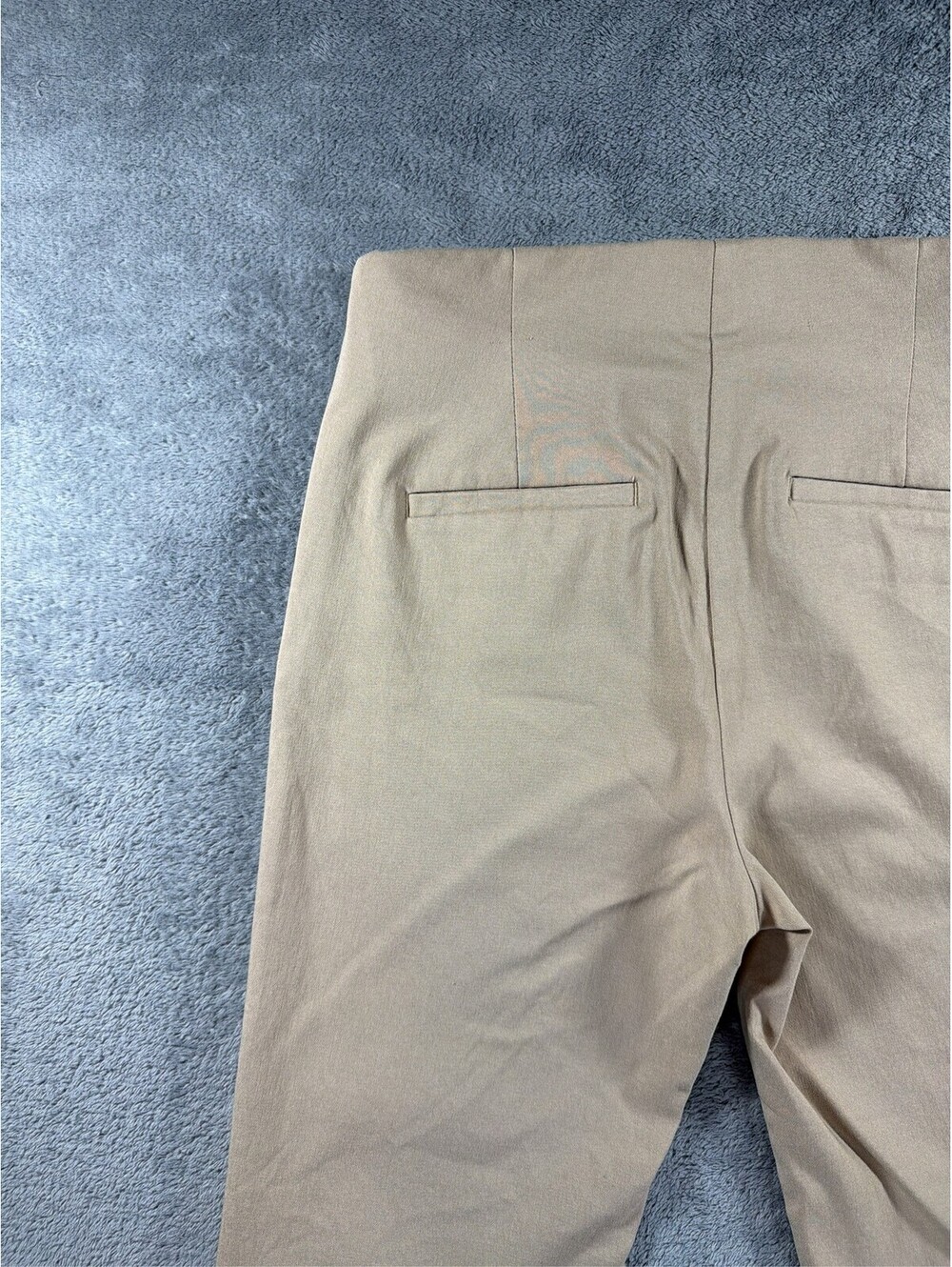 White House Black Market Women's Beige Dress Pants Size 4R - Picture 12 of 15